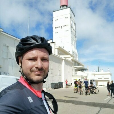 Ma tronche en haut du Mont Ventoux